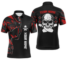 Load image into Gallery viewer, Custom bowling shirt for men – personalized team jersey front view