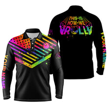 Load image into Gallery viewer, personalized bowling shirt for men – custom name design side view