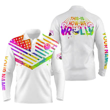 Load image into Gallery viewer, personalized bowling shirt for men – custom name design side view