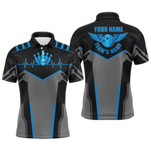 Load image into Gallery viewer, Custom bowling shirt for men – personalized team jersey front view