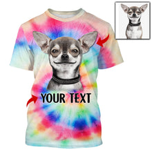 Load image into Gallery viewer, Custom Dog's Photo and Text 3D All Over Printed Shirt, Personalized Gift for Dog Owner FSD2530