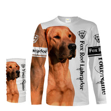 Load image into Gallery viewer, Fox Red Labrador Retriever 3D All Over Printed Shirts, Hoodie, Tshirt - Gifts for Dog Lovers, Fox Red Lab Lovers FSD2448