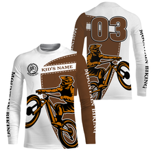 Load image into Gallery viewer, Personalized Jersey MTB Shirt - Cycling Jersey Long Sleeve Mountain Biking Shirt for Men Women - JTS421