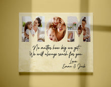 Load image into Gallery viewer, Personalized Canvas - Mom Custom Picture Canvas Wall Art Gift for Mom  T128