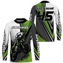 Load image into Gallery viewer, Supercross Riding Jersey Personalized Number &amp; Name Motorcycle Off-Road Riders Dirt Bike Racing| NMS536