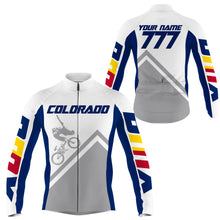 Load image into Gallery viewer, CO Colorado BMX Cycling Jersey Custom Name&amp;Number Mens &amp; Womens Bicycle Motocross Biking Riders| NMS795