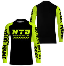 Load image into Gallery viewer, Cycling Shirt Mountain Bike Jersey, MTB Off-road Bicycling Racing Custom Shirt UV Protection UPF 30+| JTS470