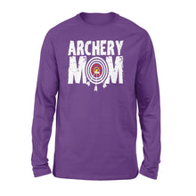 Load image into Gallery viewer, Funny Archery mom archer bow and arrow Long sleeve - FSD842