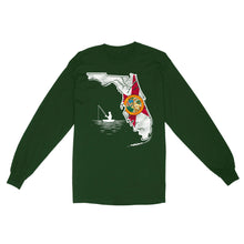 Load image into Gallery viewer, Long Sleeve - Florida fishing shirt gift for Florida fisherman