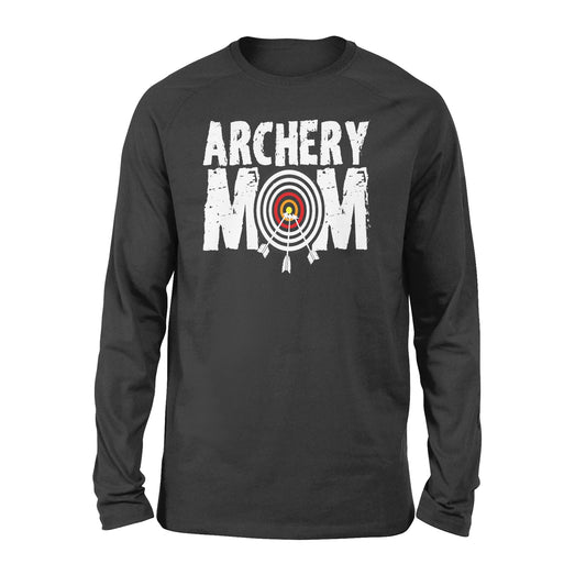 Funny Archery mom archer bow and arrow Long sleeve - FSD842