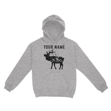 Load image into Gallery viewer, Elk Shirt Mountain Elk Custom Name Mens Womens Standard Hoodie FSD1809D02