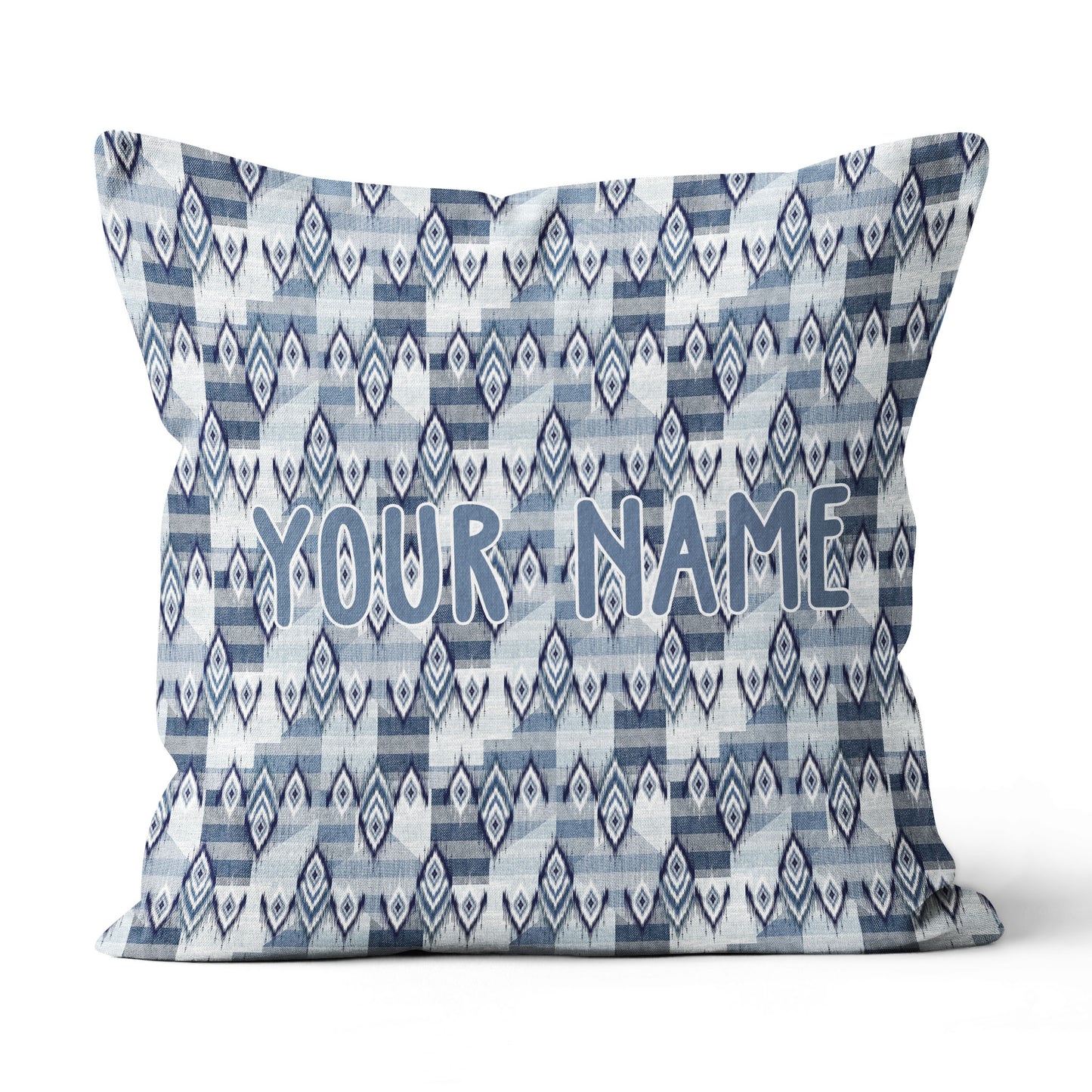 Denim Patchwork Vintage Custom Throw Pillow Personalized Cool Golf Gifts LDT1133