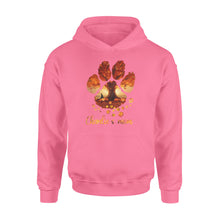 Load image into Gallery viewer, Custom dog's name dog paws mom autumn halloween personalized gift - Standard Hoodie