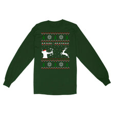 Load image into Gallery viewer, Merry Huntmas Deer hunting Christmas gifts | Long Sleeve - FSD3524 D02