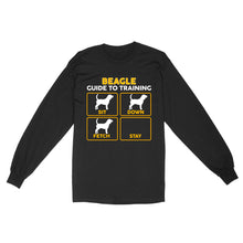 Load image into Gallery viewer, Beagle Standard Long Sleeve | Funny Guide to Training dog - FSD2404D08