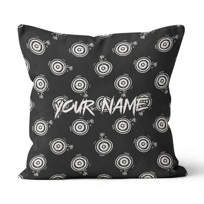 Personalized Black Doodle Archery Pillow Custom Gifts For Archery Lovers VHM0874