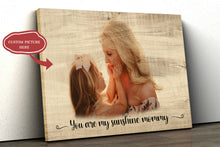 Load image into Gallery viewer, Personalized Canvas - You Are My Sunshine Mommy Canvas Wall Art| Custom Canvas Gift for Mom T115